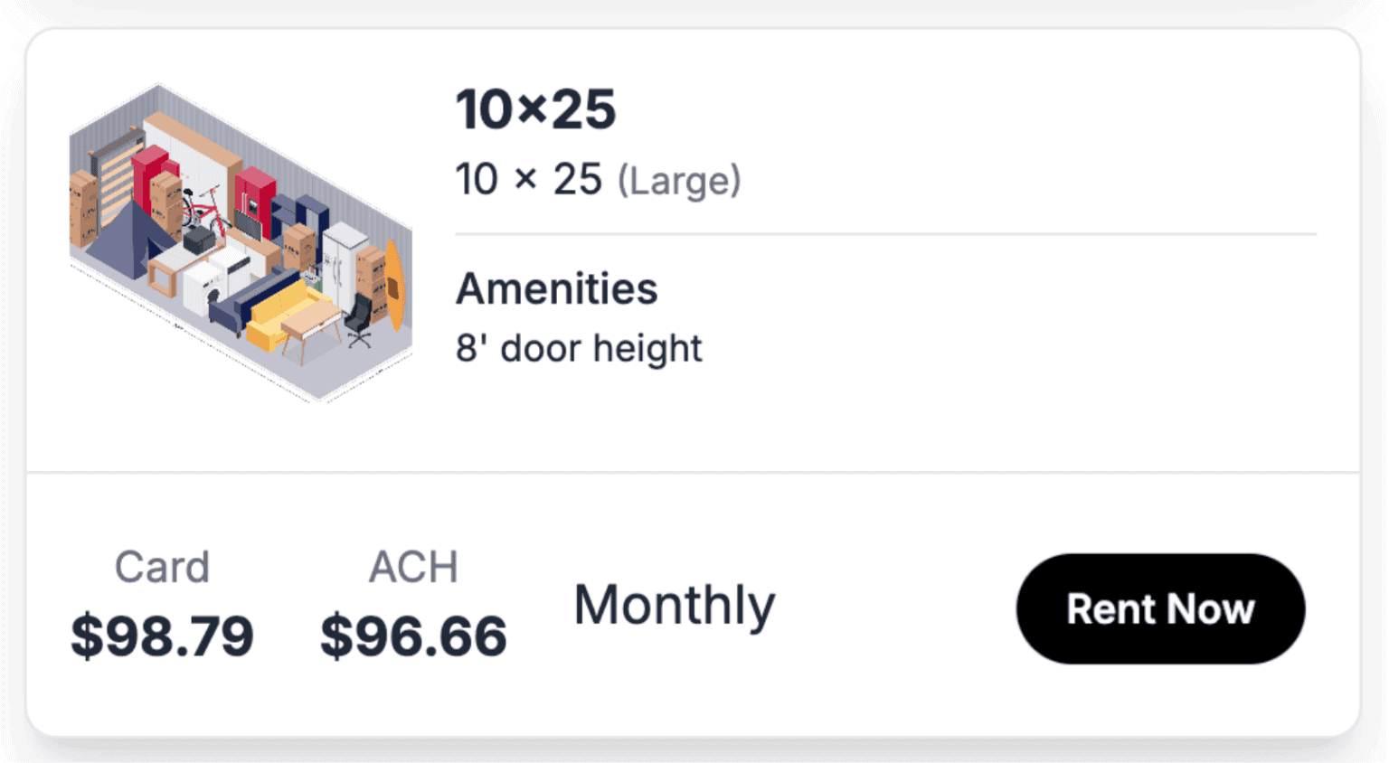 dual pricing offered by ismart storage software