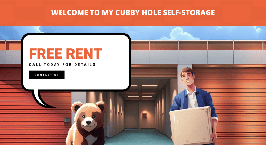 self storage dual pricing website card and cash prices instant booking