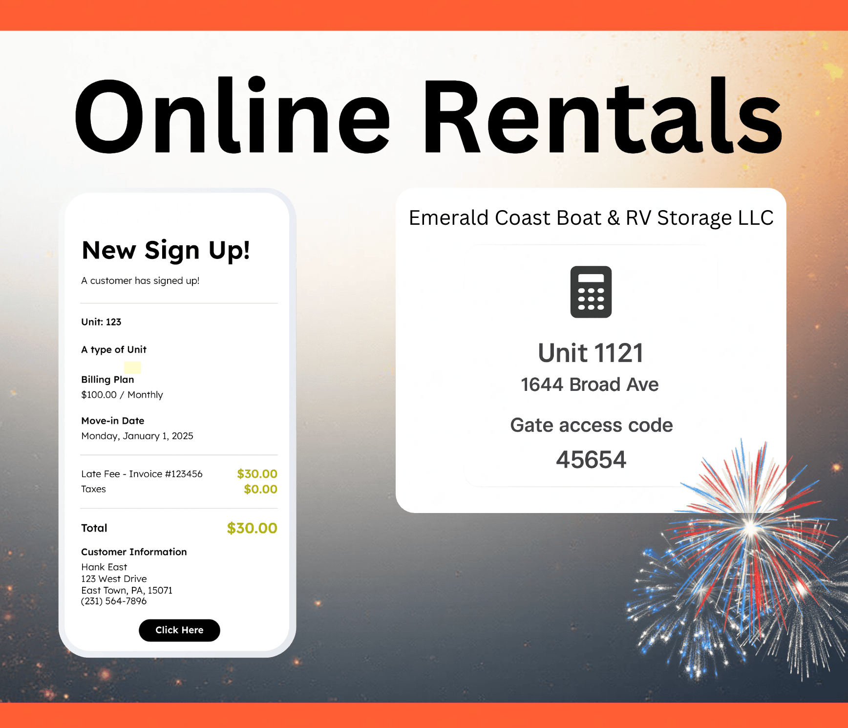 Online Boat & RV Storage Rentals from iSmart