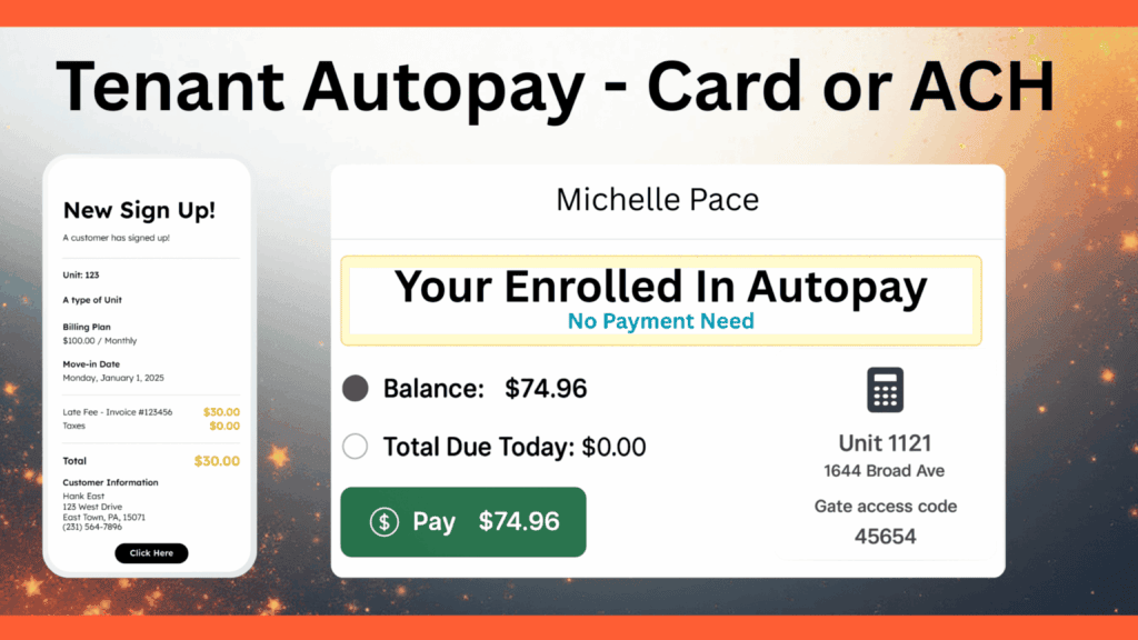 Tenant Autopay Portal