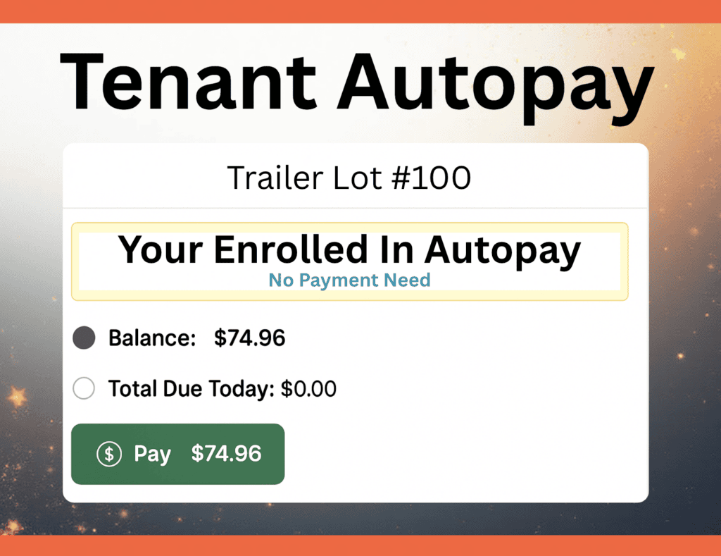 No Cost Mobile Home Park Management Software No Credit Card Processing Fees