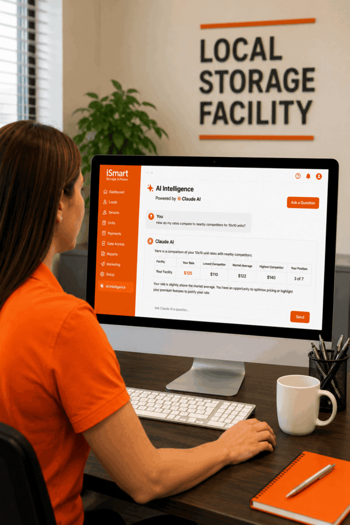 Claude AI for Self Storage Software from iSmart